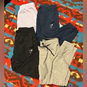 Men’s Medium Nike and Gymshark Jogger Bundle